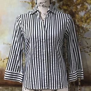 EUC TALBOTS Petite Button Down Shirt